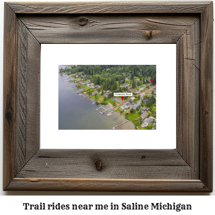 trail rides near me in Saline, Michigan